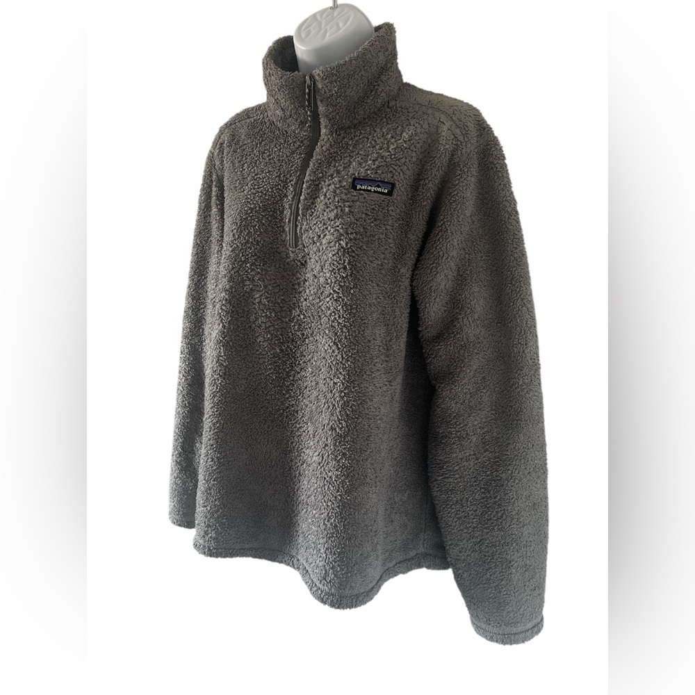 Patagonia Women's Los Gatos 1/4
Quarter Zip Dark Gray.Size/M. - Picture 2 of 12